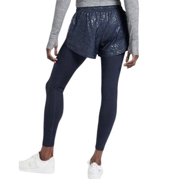 Athleta Rainier 2 in 1 Tight  Women's Size L  High Rise Water Repellent Workout - Picture 15 of 16